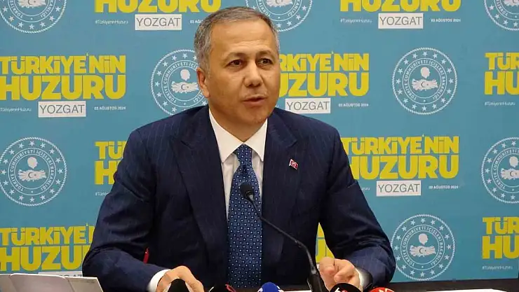 Bakan Yerlikaya: 'Geçen yılın ilk 7 ayına göre bu yıl hırsızlık suç oranı yüzde 47 düştü'