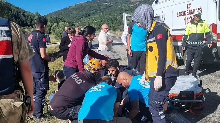 Erzincan'da otobüs kazası: 1 ölü, 41 yaralı