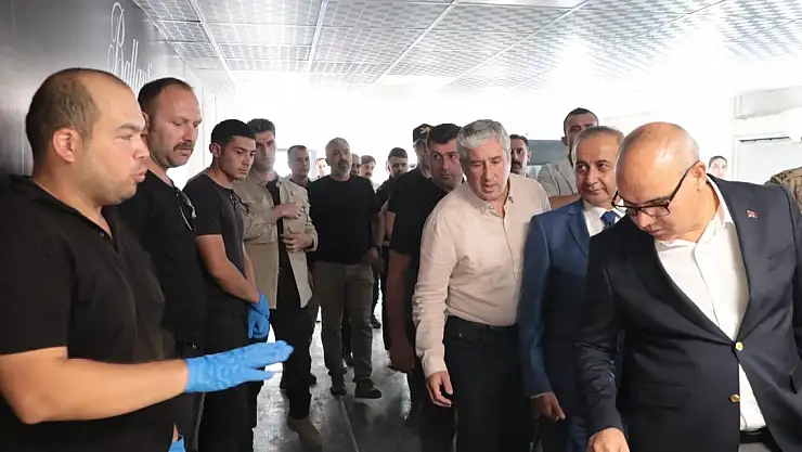 Vali Koç Gürbulak Sınır Kapısında