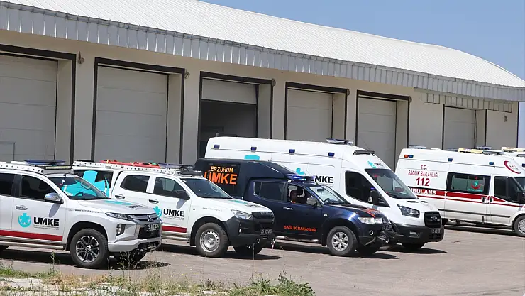 Erzurum UMKE, olası afetlere karşı tam donanımlı