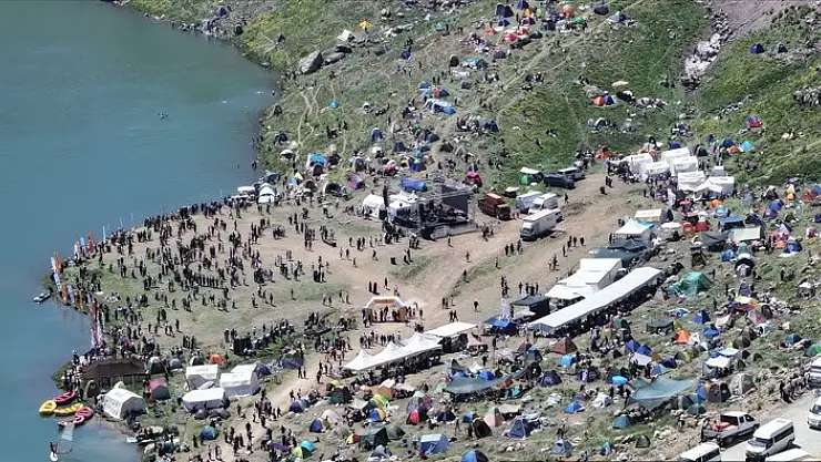 Sat Buzul Gölleri'nde 6. Cilo Festivali başladı