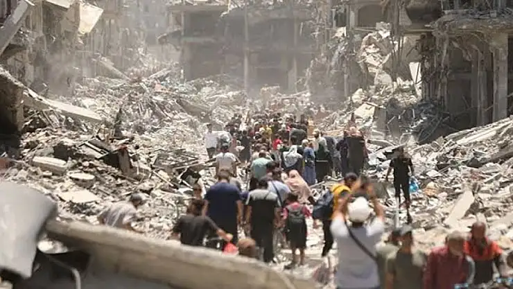 Gazze'de cilt hastalıkları bombaların altında büyüyen çocuklar arasında yayılıyor