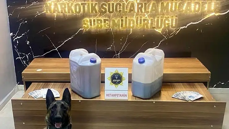 Erzurum'da 30 kilogram uyuşturucu ele geçirildi