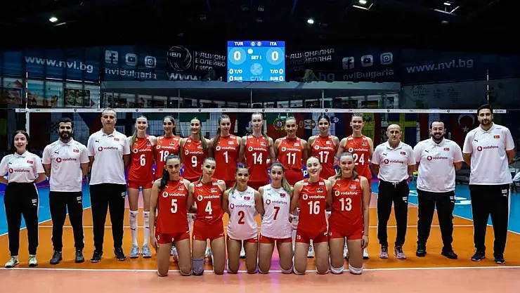 U20 Kadın Milli Voleybol Takımı, namağlup Avrupa şampiyonu