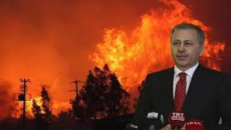 Yangınlarla ilgili 7 kişi gözaltına alındı