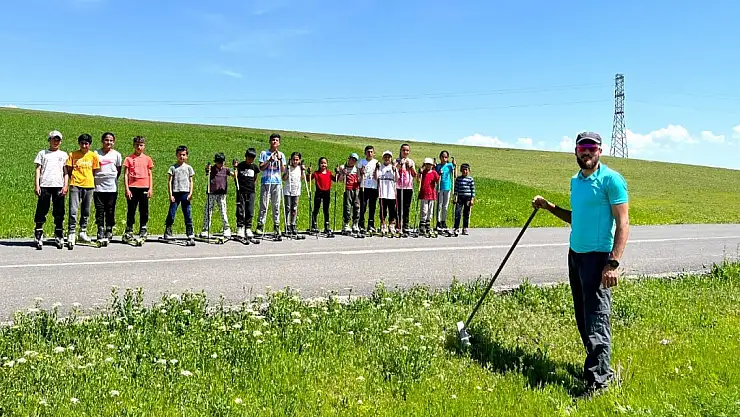 Geleceğin Milli Sporcuları Asfalt Yolda Yetişiyor