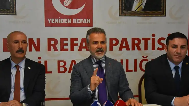 Yeniden Refah Partisi Genel Başkan Yardımcısı Kılıç, Bitlis'te konuştu