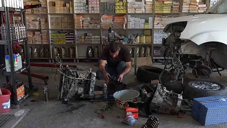Van'da oto tamir ustaları çırak bulamıyor