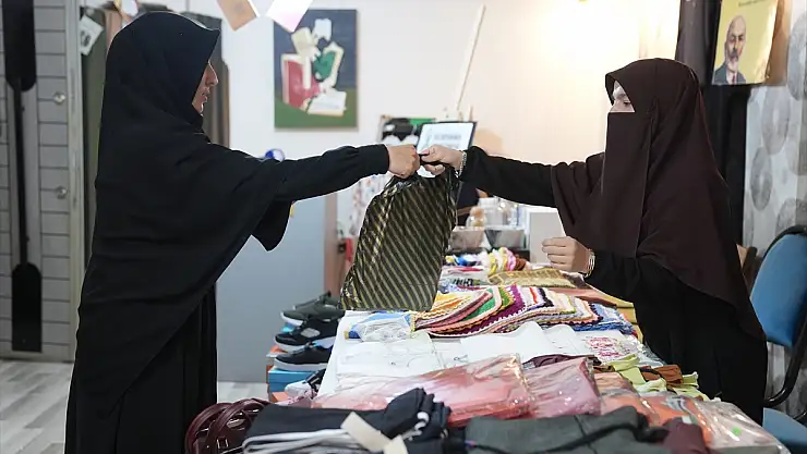 Erzurumlu kadınlar Filistin'e destek için güç birliği yaptı