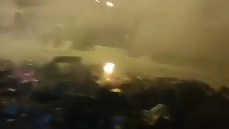 Fatih Mahallesi'nde trafo yakınında çıkan yangın korkuttu