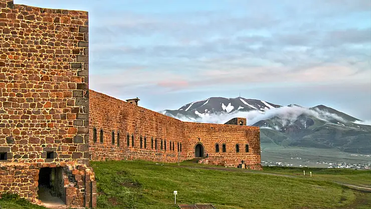 Erzurum'un asırlık 'Mecidiye Tabyası' görenleri hayran bırakıyor