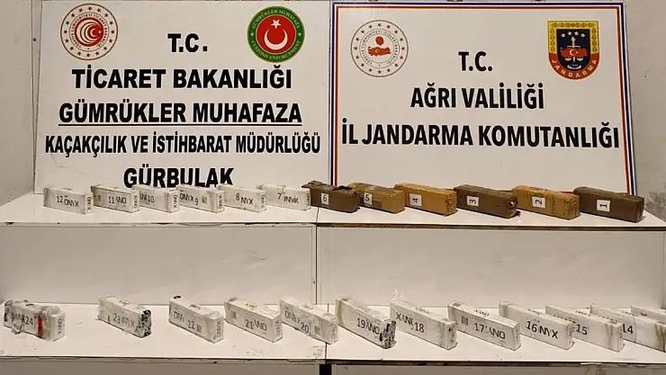 Sigara kartonlarından esrar çıktı