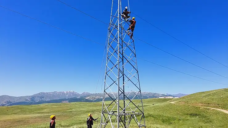 Muş'ta elektrik şebekeleri güçlendiriliyor