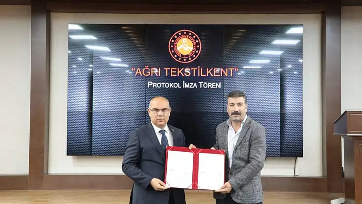 Ağrı'da Yeni Tekstil Yatırımı: 300 Kişiye İstihdam