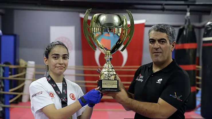 Bitlisli dünya şampiyonu Özlem Melek, yeni madalyalar için hazırlanıyor