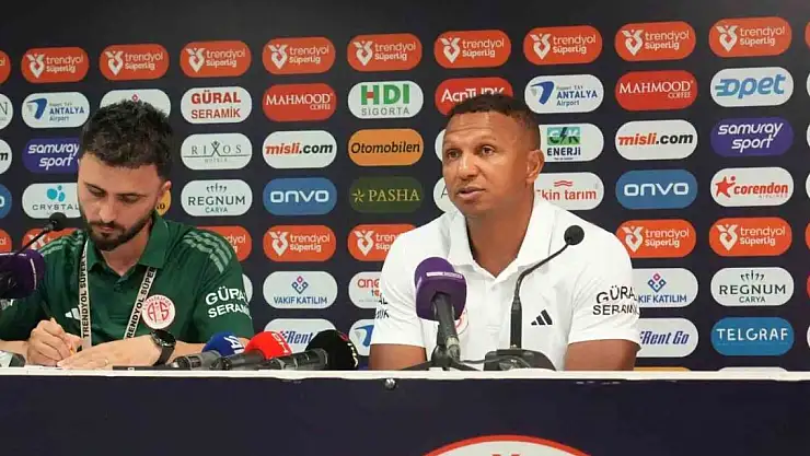 Antalyaspor Teknik Sorumlusu'nun maç sonu değerlendirmesi