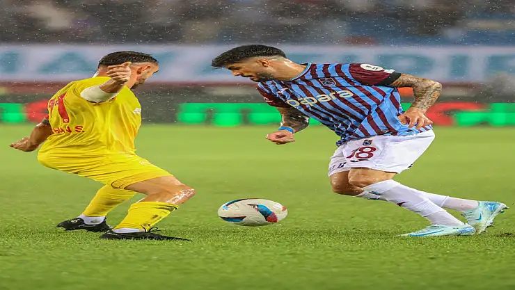 Trabzonspor ile Kayserispor berabere kaldı