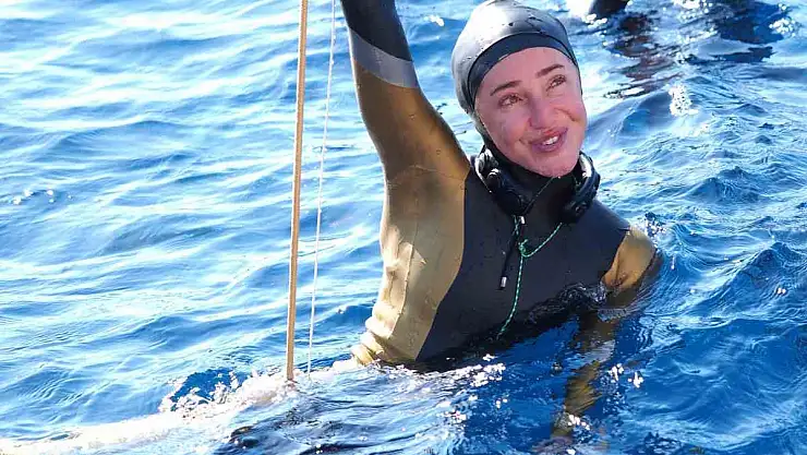 Serbest Dalış Dünya Kupası'nda Şahika Ercümen Rüzgarı Esti