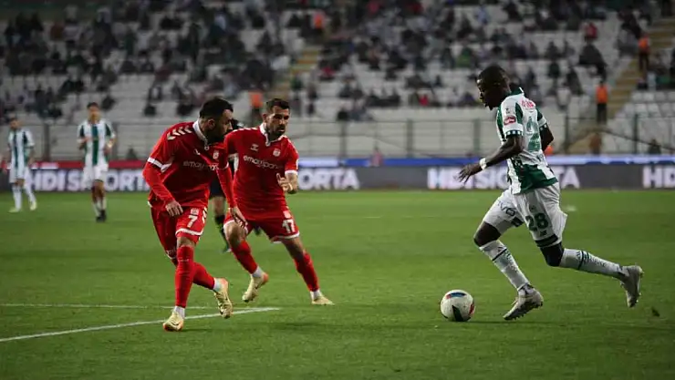Konyaspor ve Sivasspor berabere kaldı