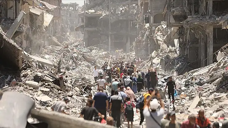 Gazze'de can kaybı 41 bin 455'e yükseldi