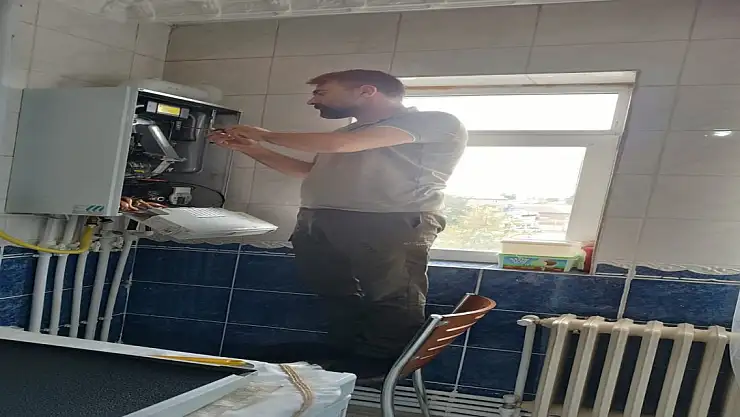 Ağrı'da Kış Öncesi Kombi Bakım ve Petek Temizliği Başladı