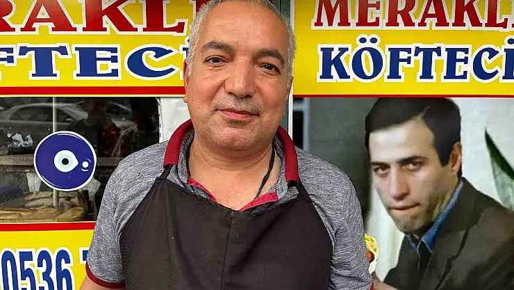 Diyarbakır'da açtığı köftecide Kemal Sunal'ın anısını yaşatıyor