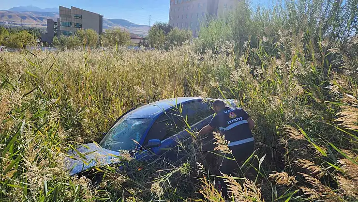 Van'da otomobil yoldan çıktı: 3 yaralı