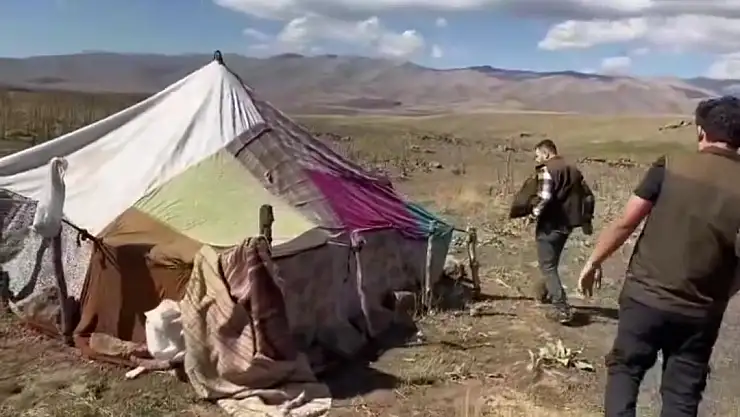 Van'da çadırlarda keklik avlayan 3 kişiye ceza yağdı