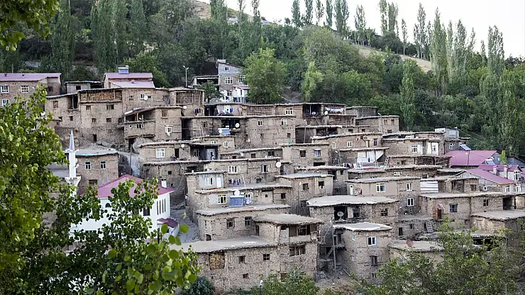 Bitlis'teki taş evler fotoğraf tutkunlarının ilgisini çekiyor