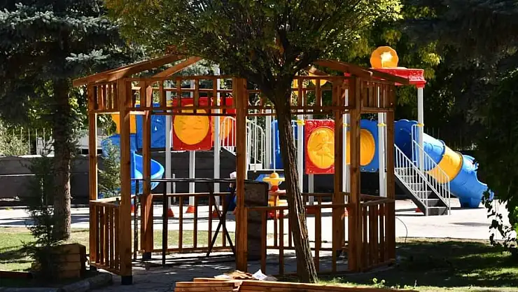 Selçuklu Parkı kendisine yakışan hale döndürüldü