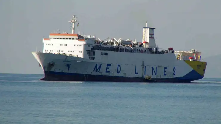 İsrail'in saldırılarından kaçanları taşıyan 5. gemi Türkiye'ye ulaştı