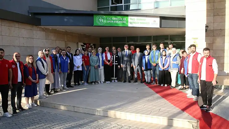 Gençlik ve Spor Bakan Yardımcısı Muş'ta Gençlerle Bir Araya Geldi