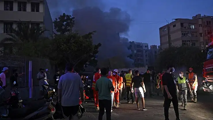 İsrail Lübnan'daki Yoğun Bombardımanını Sürdürüyor