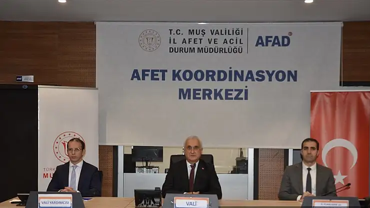 Muş'ta İl Koordinasyon Kurulu Toplantısı yapıldı