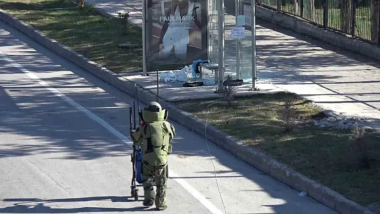Erzurum'da şüpheli paket paniği