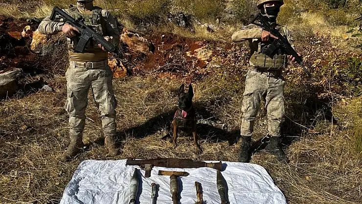 Bitlis'te patlayıcı düzeneği, silah ve mühimmat ele geçirildi