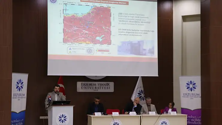 Erzurum'da deprem gerçeği anlatıldı