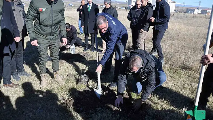 Kars'ta fidan dikim etkinliği