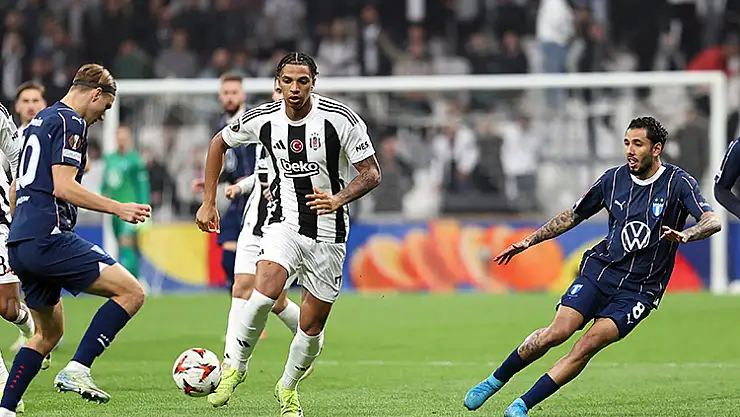 Beşiktaş Avrupa'da puanını 6'ya yükseltti