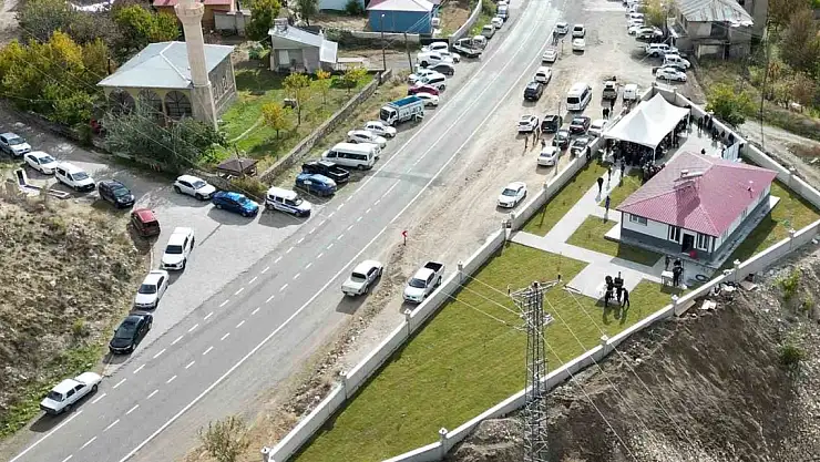 Erzurum Olur'da Taziye Evine Şehit Polisin Adı Verildi