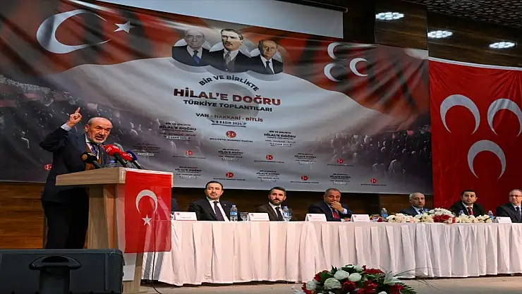 Van'da 'Bir ve Birlikte Hilal'e Doğru Türkiye Toplantıları' Gerçekleştirildi