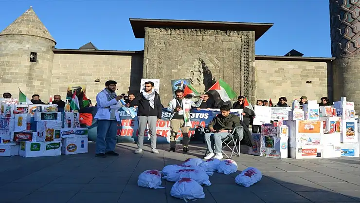 Erzurum'da Hekimler Gazze İçin Sessiz Yürüyüşlerine Devam Etti