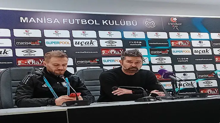 Manisa FK-Erzurumspor FK maçının ardından basın açıklaması