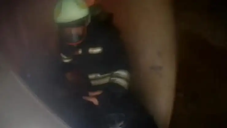 Diyarbakır'da bir binada korkutan yangın