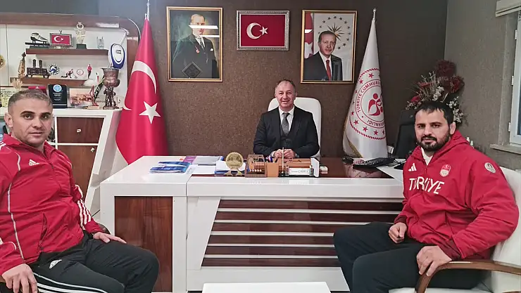 İbrahim Bölükbaşı'ndan, Erzurum Gençlik ve Spor İl Müdürlüğüne ziyaret