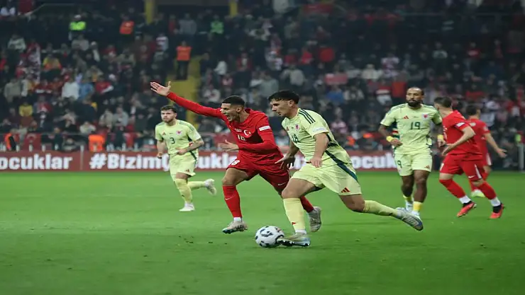 A Milli Takım İlk Yarıyı Golsüz Geçirdi