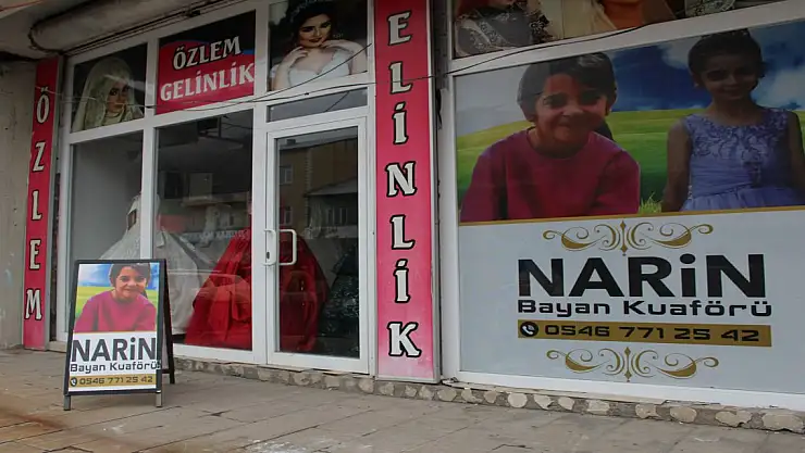 Ağrı'da Kadın Girişimci iş yerine Narin'in adını verdi