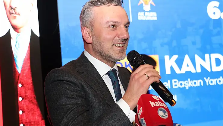 AK Partili Kandemir, Erzurum'daki ilçe kongresinde konuştu