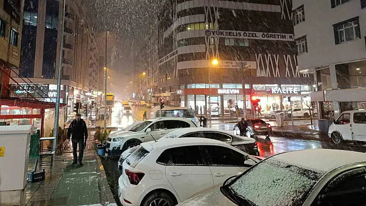 Van'da yoğun kar yağışı etkili oluyor