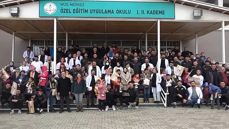 Muşspor'dan Galibiyet Sevinci Özel Çocuklarla Paylaşıldı